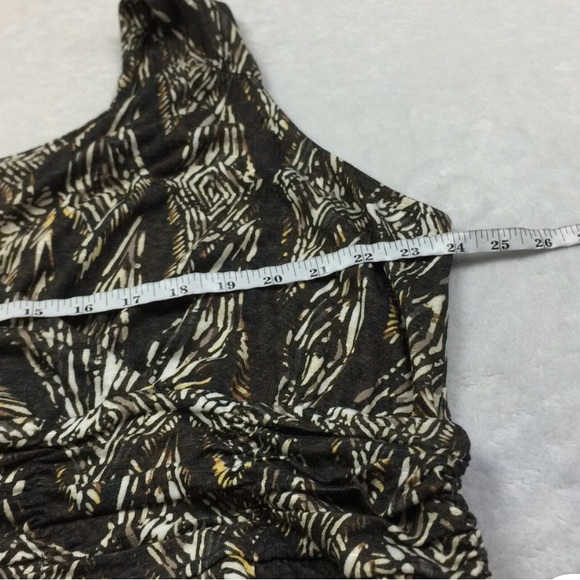 Nic & Zoe Women’s Brown Boho sleeveless v-neck Maxi Dress - Picture 5 of 9